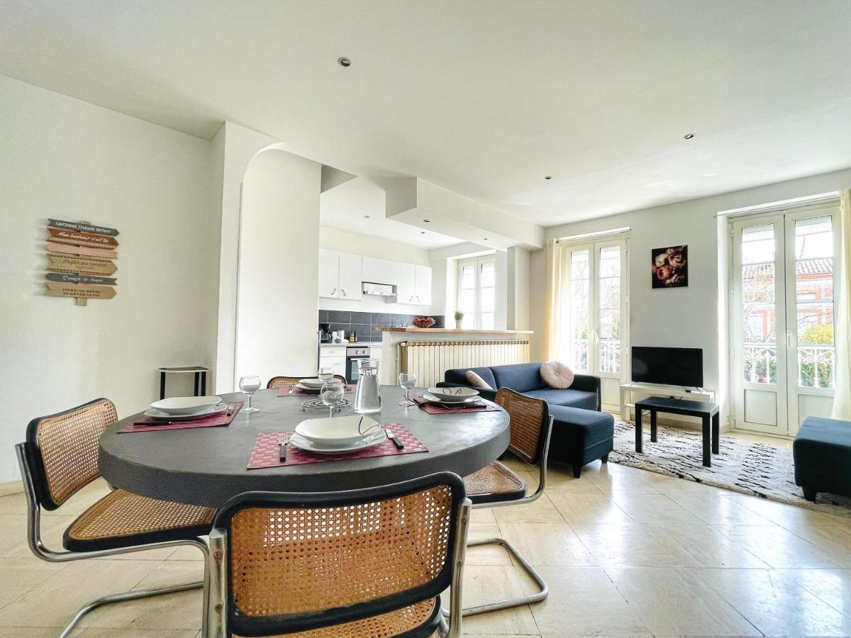 La Terrasse Occitane - Coeur De Ville Avec Parking Apartamento Gaillac Exterior foto